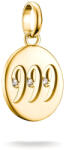 Thomas Sabo 999-es angyalszámú medál, aranyozott, kövekkel (CC1256-414-14)