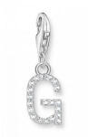 Thomas Sabo "G" betű charm cirkóniával (1939-051-14)