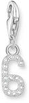 Thomas Sabo "6" szám charm (2130-051-21)