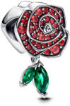 Pandora Szikrázó virágzó rózsa charm - 793201C02 (793201C02)