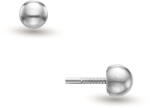 Lisa Jewelry for Kids fehérarany stekker gyerekfülbevalóra (1 db) gömb zárral (JTAG-0365-18) - jutaoraekszer