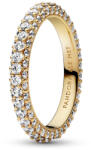 Pandora Timeless Pavé egysoros Sárga arany Gyűrű - 162627C01-52 (162627C01-52)