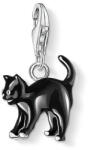Thomas Sabo Fekete macska charm (0701-007-11)