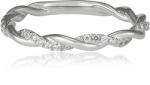 Moon Diamonds Fehér arany gyűrű (50-01179-1255/54)