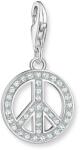 Thomas Sabo Béke jel ezüst charm cirkóniával (1880-051-14)