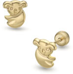 Lisa koala gyerek fülbevaló gömb zárral - JTAG-6694-18 (JTAG-6694-18)