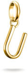 Thomas Sabo Aranyozott "U" betű connect medál (CC1227-413-39)