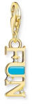 Thomas Sabo Fun aranyozott charm (2010-565-17)