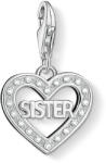 Thomas Sabo Nővér ezüst charm cirkóniával - 1266-051-14 (1266-051-14)