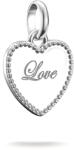 Thomas Sabo Ezüst szív alakú medál LOVE felirattal (CC1269-001-21)