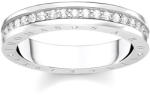 Thomas Sabo Fehér köves ezüst gyűrű - TR2254-051-14-50 (TR2254-051-14-50)