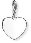 Thomas Sabo Gravírozható szív ezüst charm - 1634-001-21 (1634-001-21)