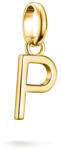 Thomas Sabo Aranyozott "P" betű connect medál (CC1222-413-39)