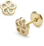 Lisa Jewelry for Kids varázslatos orchidea virág gyerek fülbevaló (JTAG-0426)
