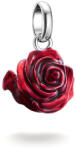 Thomas Sabo Ezüst medál piros rózsa virágzása (CC1263-007-10)