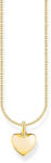 Thomas Sabo aranyozott női nyaklánc szív medállal - KE2234-413-39-L45V (KE2234-413-39-L45V)
