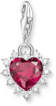 Thomas Sabo romantikus szív medál vörös kővel - 2204-013-10 (2204-013-10)