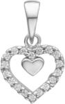 Arany ékszer Juta női fehér arany szív medál - JTFL-5769 (JTFL-5769)