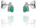 Moon Diamonds fehér arany fülbevaló (30-00712-1755F)