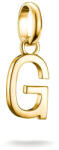 Thomas Sabo Aranyozott "G" betű connect medál (CC1213-413-39)