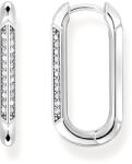 Thomas Sabo Sterling ezüst fehér karika fülbevaló - CR674-643-14 (CR674-643-14)