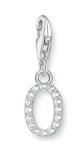Thomas Sabo "O" betű charm cirkóniával (1952-051-14)
