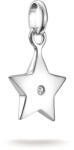 Thomas Sabo Ezüst csillag alakú connect medál fehér kővel (CC1238-051-14)