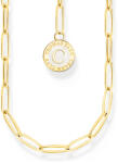 Thomas Sabo Charmista Coin aranyozott láncos nyaklánc (X2089-427-39-L70)