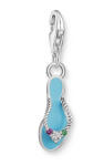 Thomas Sabo Kék strandpapucs ezüst charm (2025-914-7)