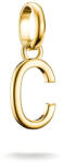 Thomas Sabo Aranyozott "C" betű connect medál (CC1209-413-39)