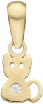 Lisa Jewelry for Kids kis macska medál (JTAG-7213) - jutaoraekszer