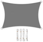 SONGMICS napvitorla 2x3 m füstszürke (GSH23BK)