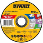 DEWALT DISC DE TAIERE MULTI-MATERIAL 125 X 1.0 X 22.2MM DEWALT (DT20595-QZ)