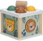 Free2Play Centru de Activitati Free2Play cu Figurine cu Ciocanel din Lemn Conform cu Standardul European de Securitate EN71/123 15x15x12 cm 12 Luni+ Multicolor (80616)