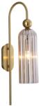 Light Prestige Aplica de perete PIEGA 1xE14/40W/230V alamă/bej fumuriu (LP0034)
