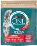 Purina One Sterilcat marhában és búzában gazdag teljes értékű állateledel felnőtt macskáknak 750 g - ecofamily