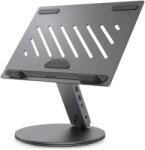 Spigen Ld204h Laptop Állvány Hub Űrszürke