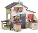 Smoby Căsuță Prietenilor cu atelier la intrare Friends House Life Smoby extensibilă cu filtru UV (SM810300-AA) Casuta pentru copii