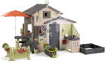 Smoby Căsuța Prietenilor cu iluminat Friends Evo Playhouse Life Smoby cu uși mari extensibilă cu filtru UV (SM810302-A) Casuta pentru copii