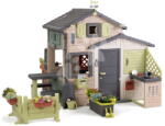Smoby Căsuța Prietenilor pentru jocuri de rol Friends Evo Playhouse Life Smoby cu uși mari extensibilă cu filtru UV (SM810302-C) Casuta pentru copii
