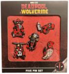 Marvel Комплект значки Erik Marvel: Deadpool & Wolverine - Deadpool (DDPL3PIN5SET01)