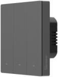 SONOFF SwitchMan M5 - 3 áramkörös villanykapcsoló, Wi-Fi, Matter, (ÚJ) szürke (M5-3C-86M)