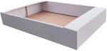  Tavita cu autoformare, carton alb microondul E 360 g, 383X270X62 mm (TAVITAEKFT360MAT-383X270X62)