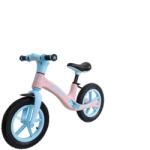  IRUIQI márkájú, pedál nélküli gyerekkerékpár gumikerékkel és állítható üléssel, 3 év felett, kék és rózsaszín Z-TOOLS / ZTS8288