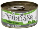 Croci Hrana umeda pentru pisici Croci Vibrisse Natural, Ton si pui, 70g (A1018777)