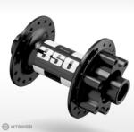 DT Swiss 350 első agy, 6 lyukú, 15x100 mm (28 lyuk)