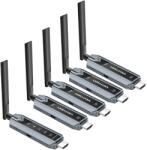 Vention Wireless HDMI Transmitter and Receiver (1*4) Kit Gray (ADPH0-4)