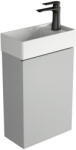 Welland Pico fürdőszobabútor + mosdókagyló + szifon - 40 cm (világos szürke)