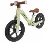  XIERLANG márkájú, pedál nélküli, összecsukható gyerekkerékpár, gumikerékkel és állítható üléssel, 3 év felettieknek, zöld színű, Z-TOOLS / ZTS8448