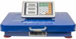  Vezeték nélküli elektronikus mérleg 41x51 cm-es platformmal és 300 kg-os teherbírással, kék